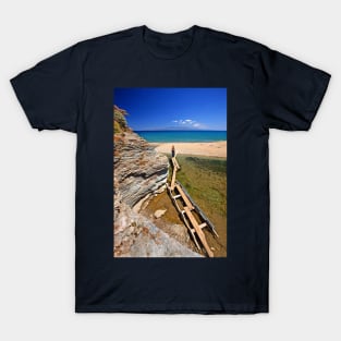 There, at last! - Potami beach, Evia island T-Shirt